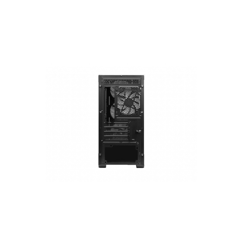 MSI MAG FORGE M100R carcasa de ordenador Midi Tower Negro, Transparente