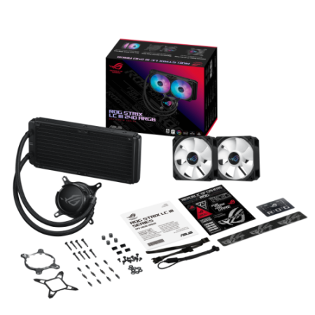 ASUS ROG Strix LC III 240 ARGB Procesador Kit de refrigeración líquida 12 cm Negro