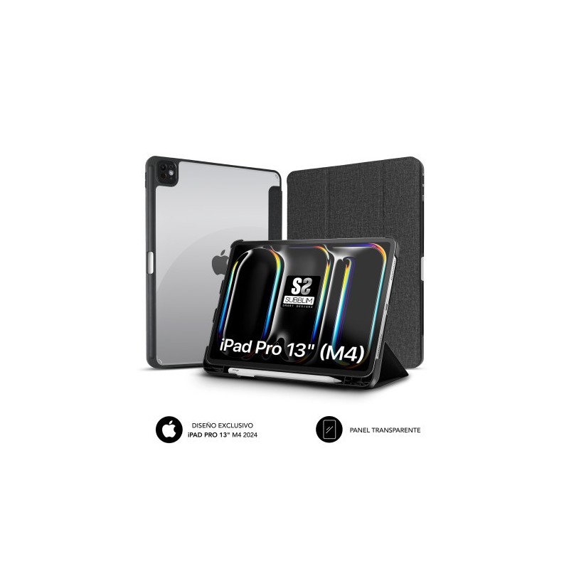 SUBBLIM SUBCST-5SC421 funda para tablet 32,8 cm (12.9″) Folio Negro
