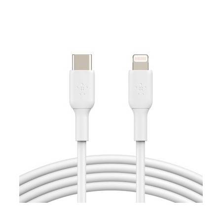 Belkin CAA003BT1MWH cable de conector Lightning 1 m Blanco