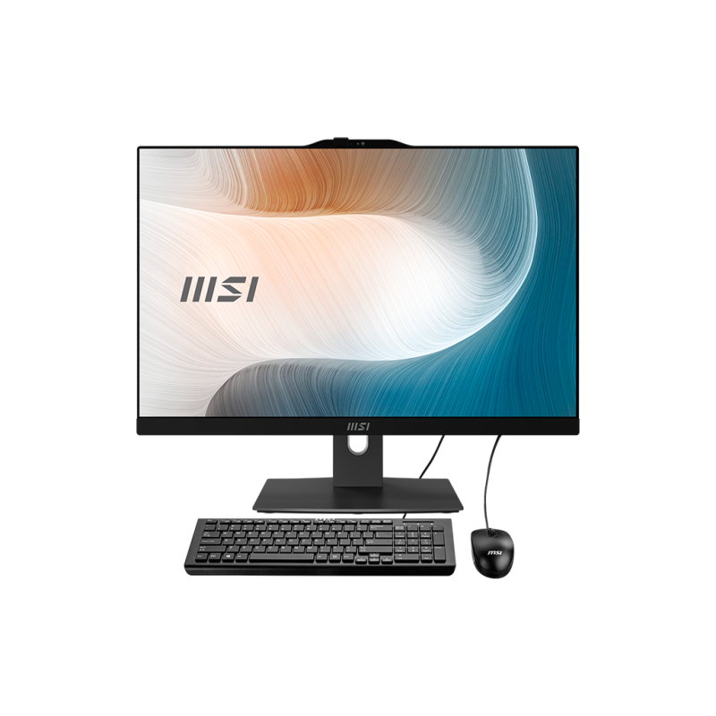 MSI AIO MODERN AM272P 1M-888ES. 27″ IPS LED FHD. I7-150U. INTEL IRIS XE GRAPHICS. DDR5 16GB (8GB*2). 512G M.2 PCIE SSD. W11 PRO.