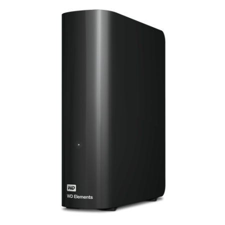 Western Digital ELEMENTS disco duro externo 18 TB 2.0/3.2 Gen 1 (3.1 Gen 1) Negro