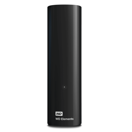 Western Digital ELEMENTS disco duro externo 18 TB 2.0/3.2 Gen 1 (3.1 Gen 1) Negro
