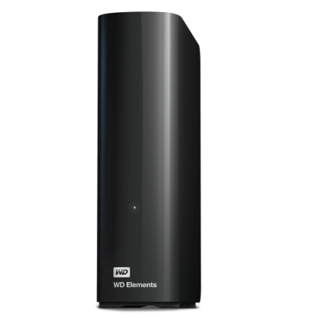 Western Digital ELEMENTS disco duro externo 18 TB 2.0/3.2 Gen 1 (3.1 Gen 1) Negro