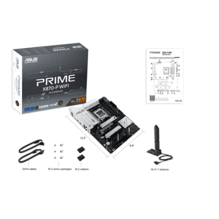 ASUS Prime X870-P WIFI AMD X870 Zócalo AM5 ATX