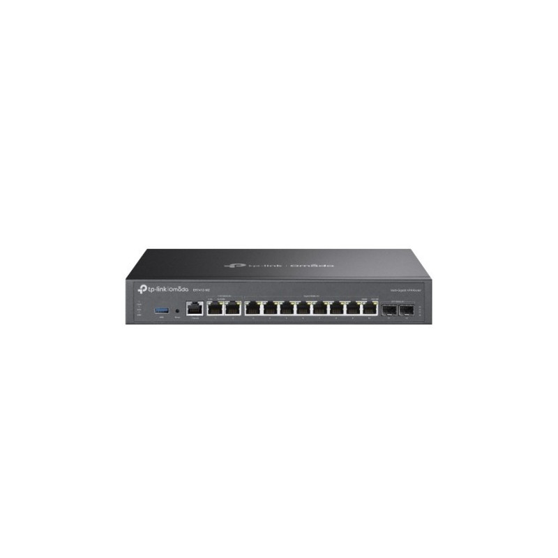 TP-Link Omada ER7412-M2 router 2.5 Gigabit Ethernet, Gigabit Ethernet Negro