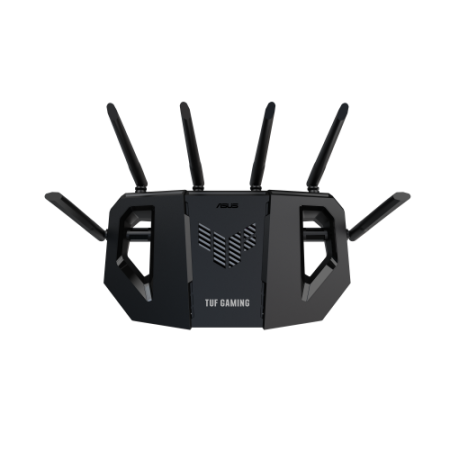 ASUS TUF Gaming BE6500 (TUF-BE6500) router inalámbrico 2.5 Gigabit Ethernet Doble banda (2,4 GHz / 5 GHz) Negro