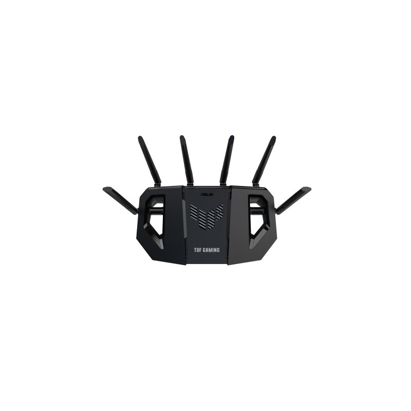 ASUS TUF Gaming BE6500 (TUF-BE6500) router inalámbrico 2.5 Gigabit Ethernet Doble banda (2,4 GHz / 5 GHz) Negro