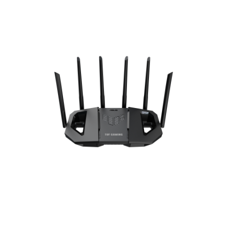 ASUS TUF Gaming BE6500 (TUF-BE6500) router inalámbrico 2.5 Gigabit Ethernet Doble banda (2,4 GHz / 5 GHz) Negro
