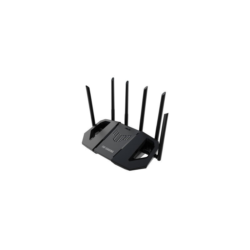 ASUS TUF Gaming BE6500 (TUF-BE6500) router inalámbrico 2.5 Gigabit Ethernet Doble banda (2,4 GHz / 5 GHz) Negro