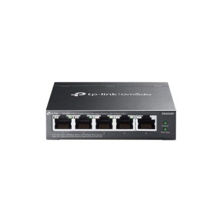 TP-LINK OMADA 5-PORT GIGABIT EASY MANAGED SWITCH WITH 4-PORT POE+PORT: 4× GIGABIT POE+ PORTS, 1× GIGABIT NON-POE PORTSSPEC: 802.