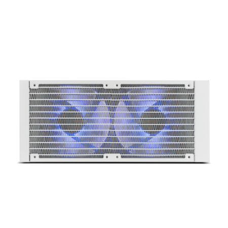 NOX X-240 LCD Procesador Refrigerador de aire 12 cm Blanco 1 pieza(s)