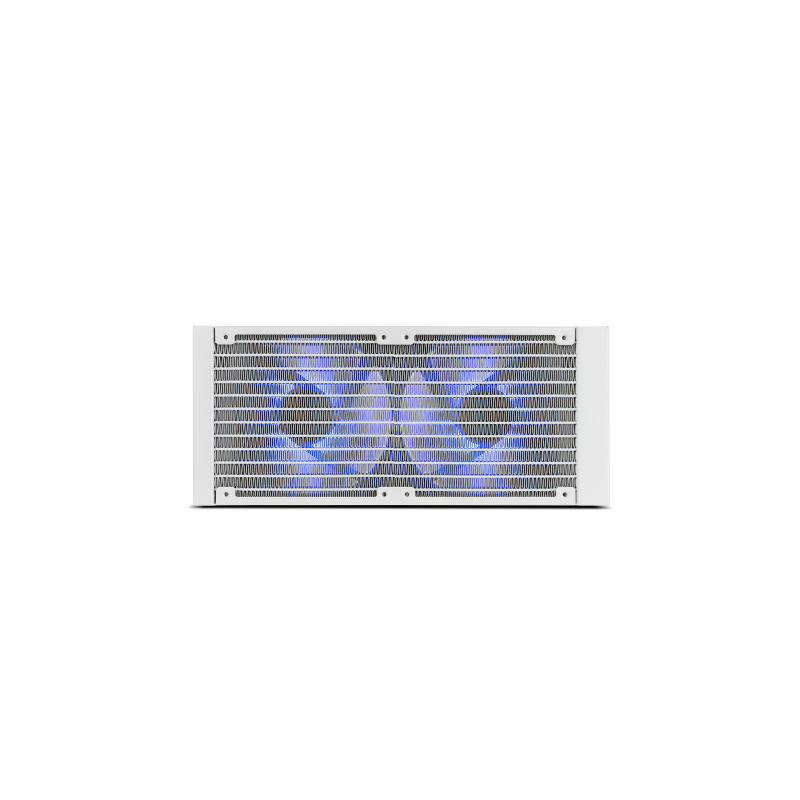 NOX X-240 LCD Procesador Refrigerador de aire 12 cm Blanco 1 pieza(s)