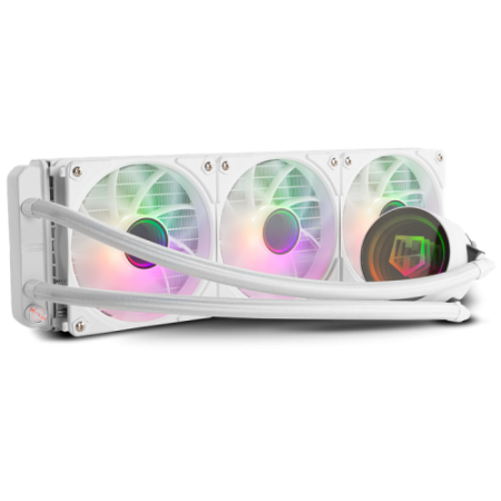 NOX NXHUMMERM360ARGBW sistema de refrigeración para ordenador Procesador Sistema de refrigeración líquida todo en uno 12 cm Blan