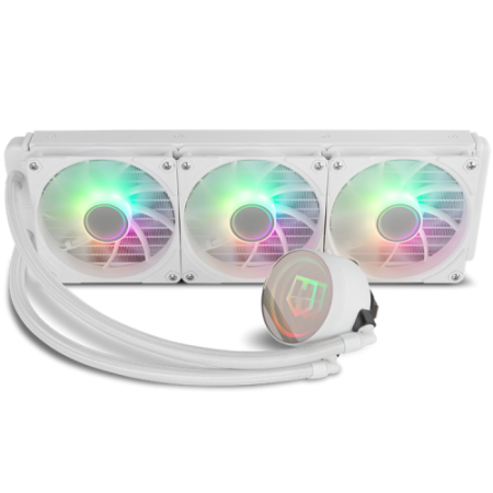 NOX NXHUMMERM360ARGBW sistema de refrigeración para ordenador Procesador Sistema de refrigeración líquida todo en uno 12 cm Blan
