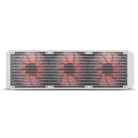 NOX NXHUMMERM360ARGBW sistema de refrigeración para ordenador Procesador Sistema de refrigeración líquida todo en uno 12 cm Blan