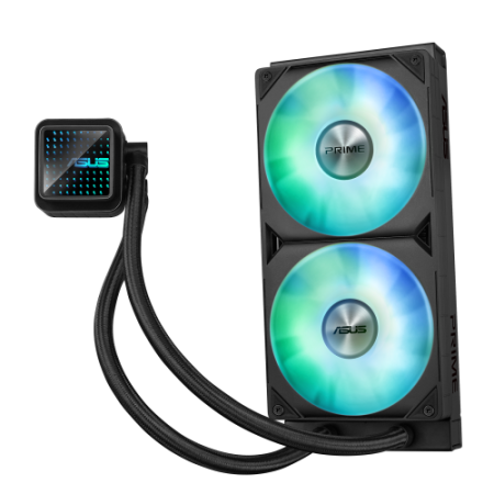 ASUS Prime LC 240 ARGB Carcasa del ordenador Sistema de refrigeración líquida todo en uno 12 cm Negro