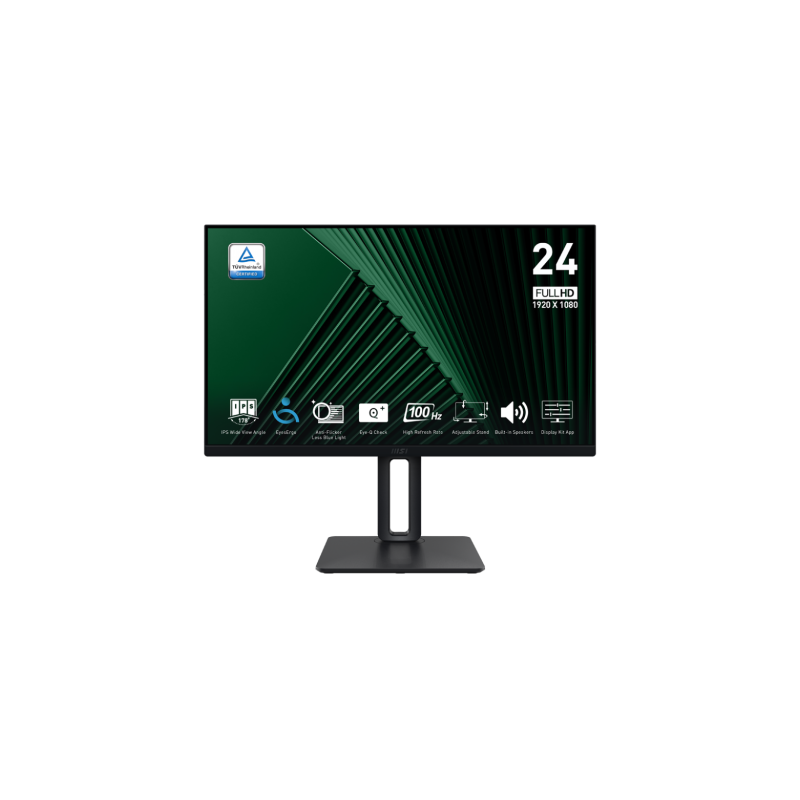MSI Pro MP245PG pantalla para PC 60,5 cm (23.8″) 1920 x 1080 Pixeles Full HD LCD Negro