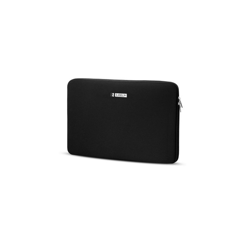 SUBBLIM Funda Ordenador Business Laptop Sleeve Neoprene 13,3-14″ Black