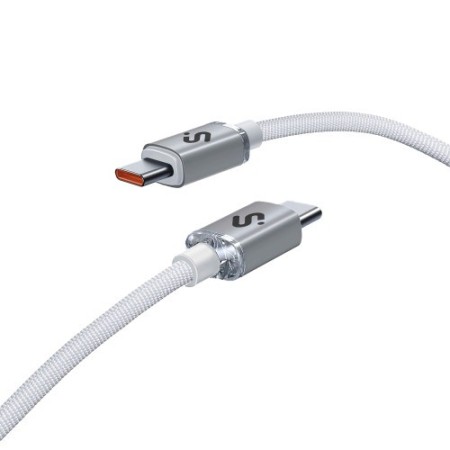SUBBLIM CABLE OPTIMUS 60W C-C 1m WHITE