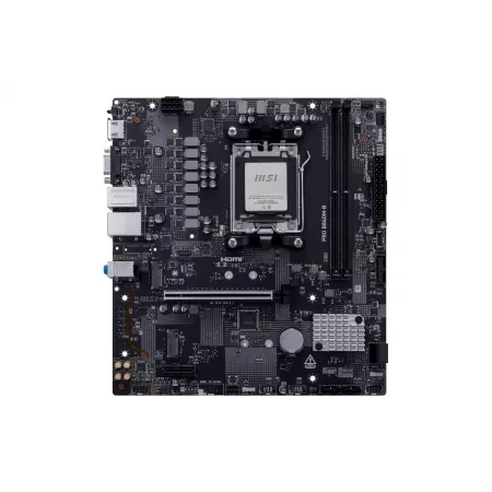 PLACA MSI PRO B840M-B,AMD,AM5,B840,4DDR5,256GB,1HDMI,4SATA3+2M.2,GBLAN,4USB3.2,MATX