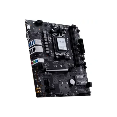 PLACA MSI PRO B840M-B,AMD,AM5,B840,4DDR5,256GB,1HDMI,4SATA3+2M.2,GBLAN,4USB3.2,MATX