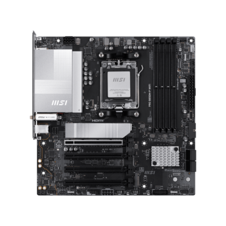 PLACA MSI PRO B850M-P WIFI,AMD,AM5,B850,4DDR5,256GB,1HDMI+1DP,4SATA3+3M.2,5GBLAN+WIFI7+BT5.4,7USB3.2,MATX