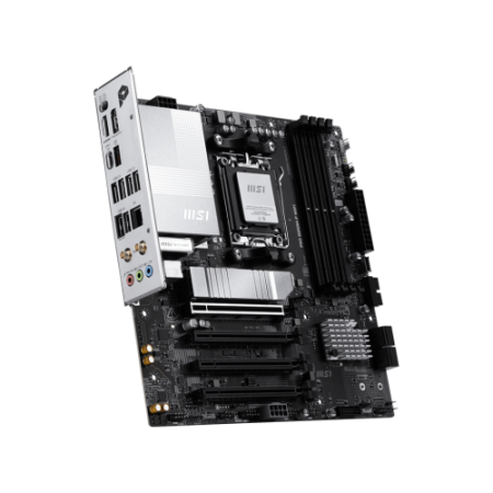 PLACA MSI PRO B850M-P WIFI,AMD,AM5,B850,4DDR5,256GB,1HDMI+1DP,4SATA3+3M.2,5GBLAN+WIFI7+BT5.4,7USB3.2,MATX