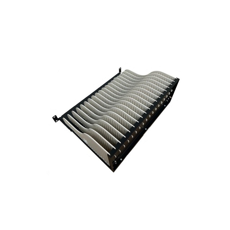 Ewent EW1720 organizador para estación de carga Acrilonitrilo butadieno estireno (ABS), Metal, Plástico Negro, Blanco