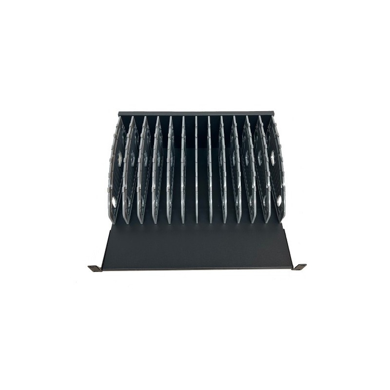 Ewent EW1721 organizador para estación de carga Acrilonitrilo butadieno estireno (ABS), Metal, Plástico Negro