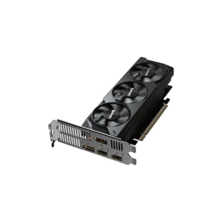 GIGABYTE GeForce RTX 5050 OC Low Profile 8G Tarjeta Gráfica - 8GB GDDR6, 128bit, PCI-E 5.0, 2587MHz Frecuencia del núcleo, 2 x D