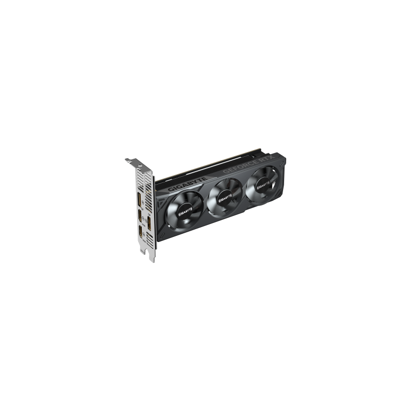 GIGABYTE GeForce RTX 5050 OC Low Profile 8G Tarjeta Gráfica - 8GB GDDR6, 128bit, PCI-E 5.0, 2587MHz Frecuencia del núcleo, 2 x D