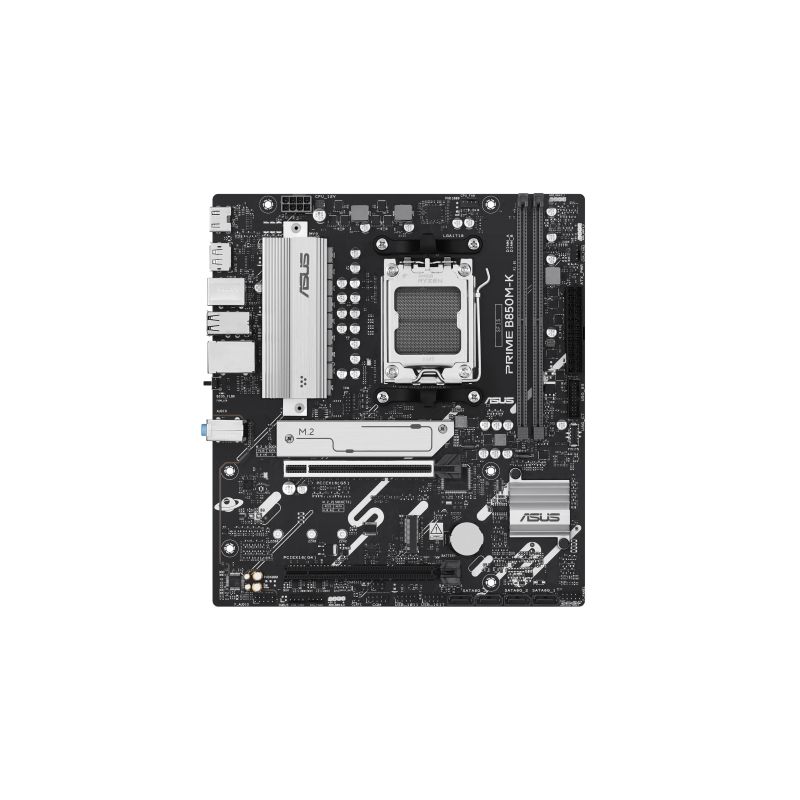 PLACA ASUS PRIME B850M-K,AMD,AM5,B850,2DDR5,128GB,1HDMI+1DP,4SATA3+2M.2,2.5GBLAN,6USB3.2,MATX