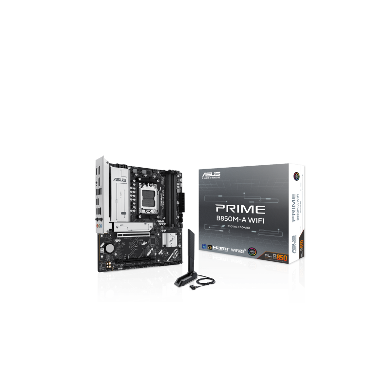 ASUS PRIME B850M-A WIFI AMD B850 Zócalo AM5 micro ATX