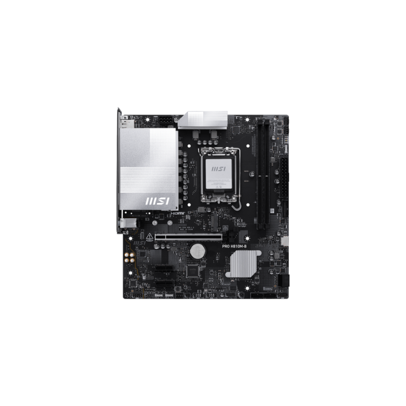 MSI PRO H810M-B placa base Intel H810 LGA 1851 (Socket V1) micro ATX