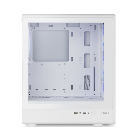 NOX Infinity IOTA Midi Tower Blanco