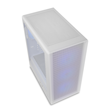 NOX Infinity IOTA Midi Tower Blanco