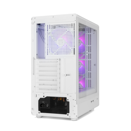 NOX Infinity IOTA Midi Tower Blanco