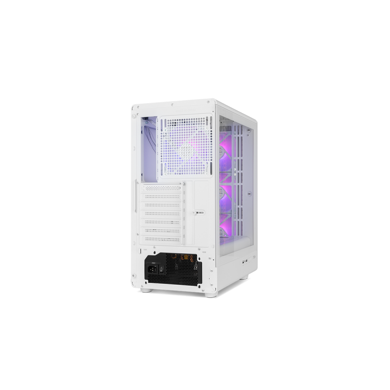 NOX Infinity IOTA Midi Tower Blanco