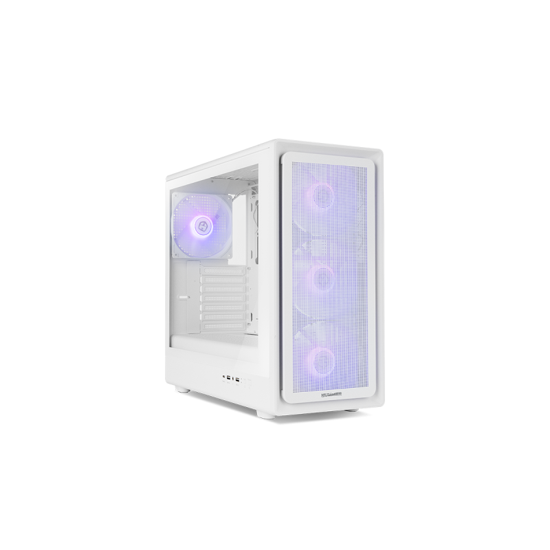 NOX Hummer NXHUMMERAEROWH carcasa de ordenador Midi Tower Blanco