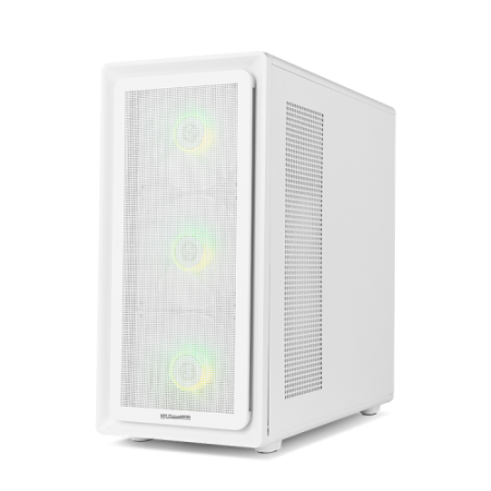 NOX Hummer NXHUMMERAEROWH carcasa de ordenador Midi Tower Blanco