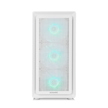 NOX Hummer NXHUMMERAEROWH carcasa de ordenador Midi Tower Blanco