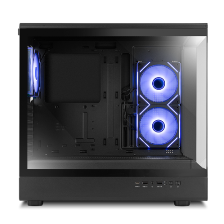 NOX Hummer NXHUMMERSIGNALBK carcasa de ordenador Midi Tower Negro