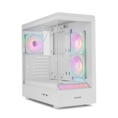 NOX CAJA HUMMER SIGNAL | SEMITORRE FRAMELESS ARGB BLANCO