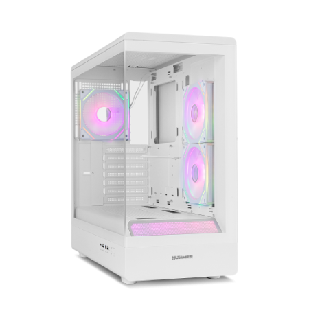 NOX CAJA HUMMER SIGNAL | SEMITORRE FRAMELESS ARGB BLANCO