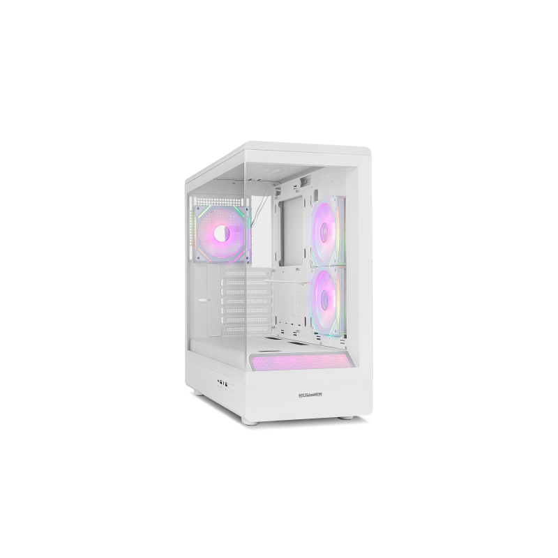 NOX CAJA HUMMER SIGNAL | SEMITORRE FRAMELESS ARGB BLANCO