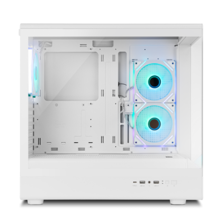 NOX CAJA HUMMER SIGNAL | SEMITORRE FRAMELESS ARGB BLANCO