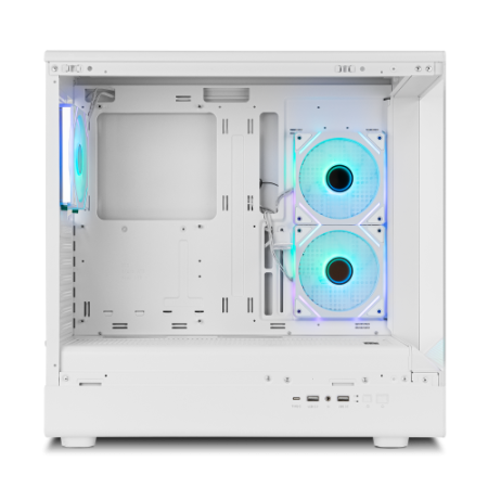 NOX CAJA HUMMER SIGNAL | SEMITORRE FRAMELESS ARGB BLANCO