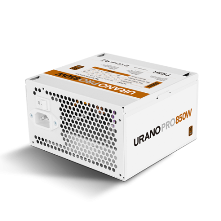NOX Urano PRO White 850W Bronze unidad de fuente de alimentación ATX Blanco