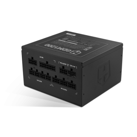 NOX Hummer GDM 1200W GOLD unidad de fuente de alimentación 20+4 pin ATX ATX Negro